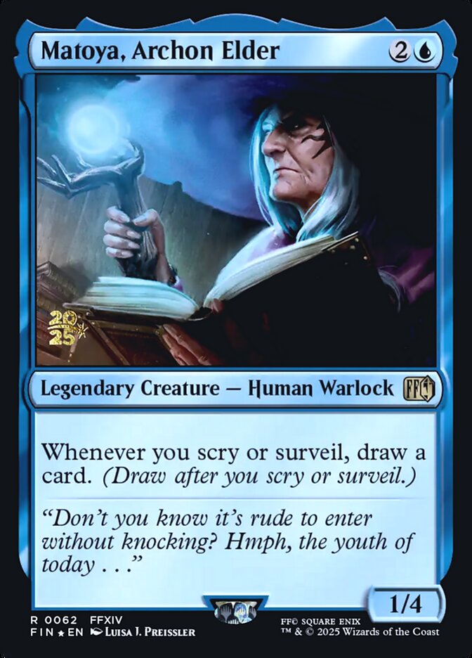 Matoya, Archon Elder - Final Fantasy Promos