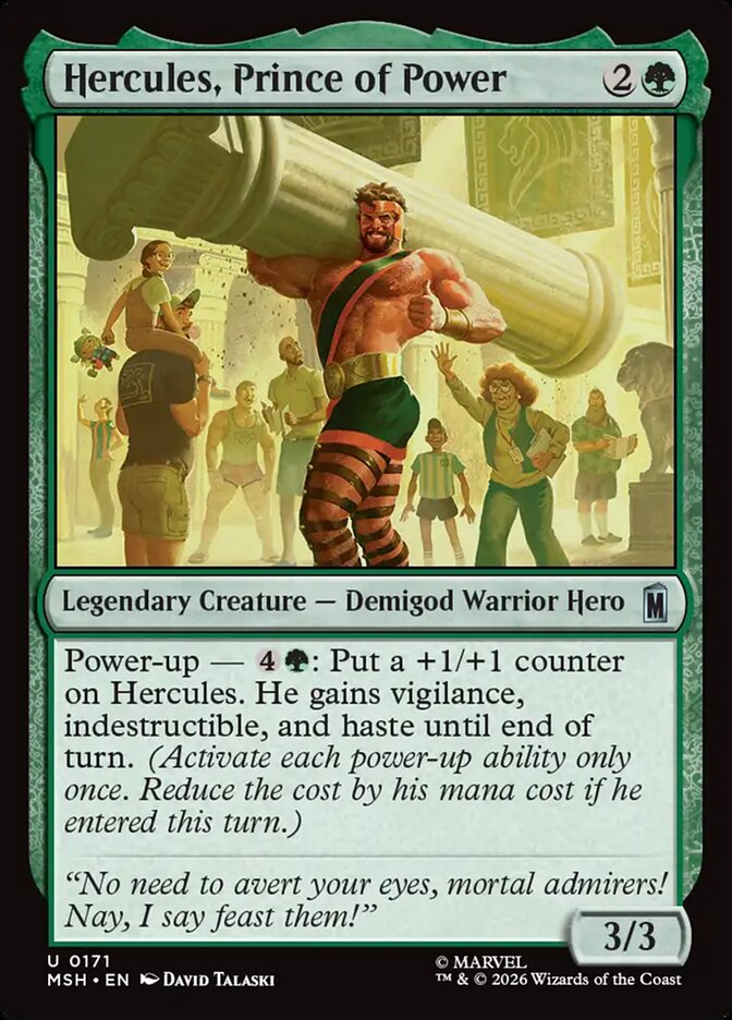Hercules, Prince of Power - Marvel Super Heroes