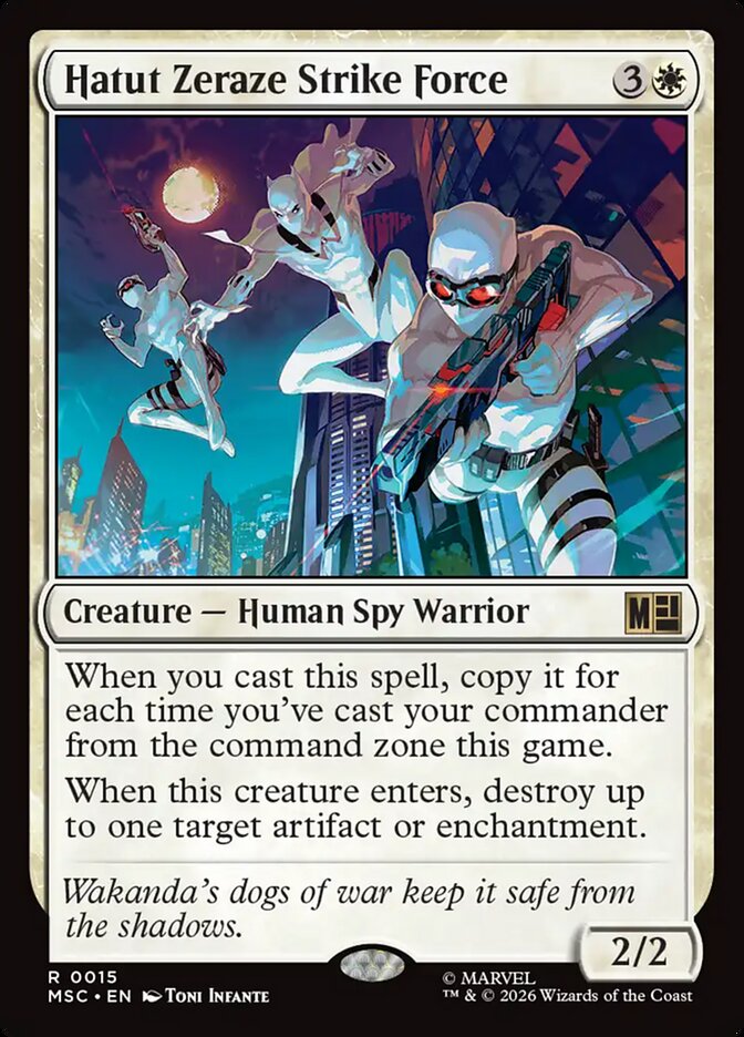 Hatut Zeraze Strike Force - Marvel Super Heroes Commander