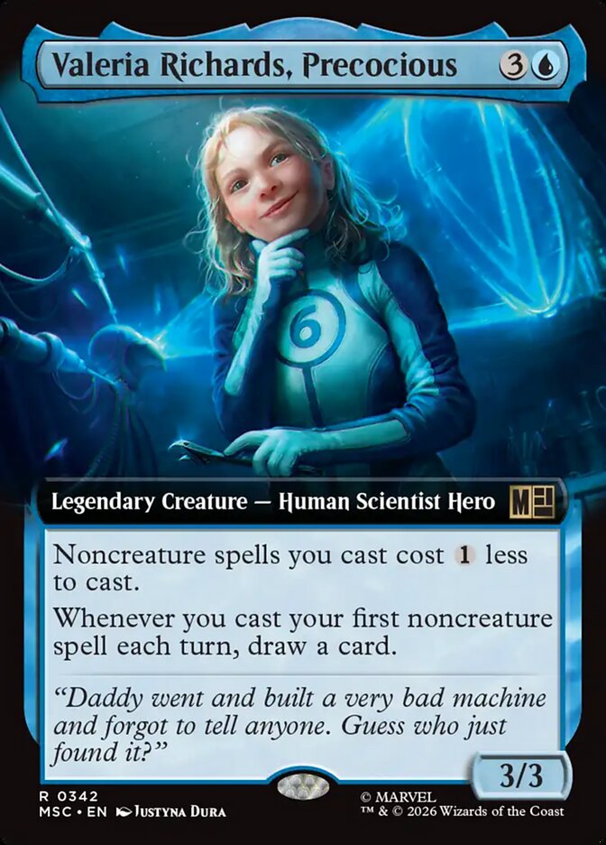 Valeria Richards, Precocious - Marvel Super Heroes Commander