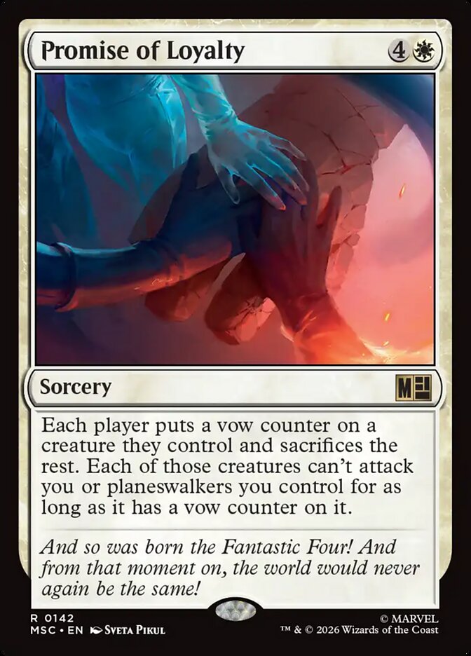 Promise of Loyalty - Marvel Super Heroes Commander