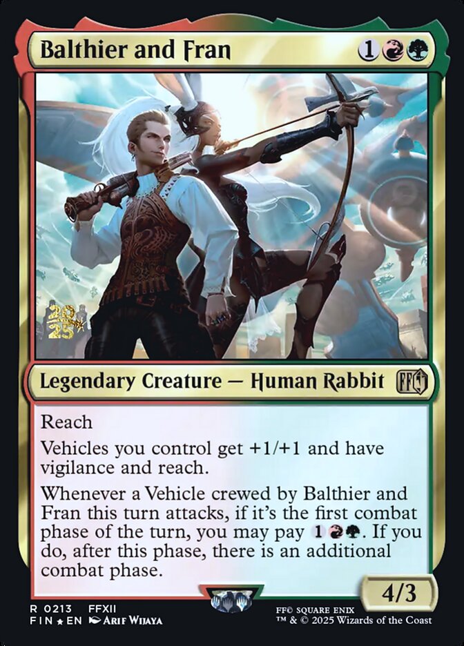 Balthier and Fran - Final Fantasy Promos
