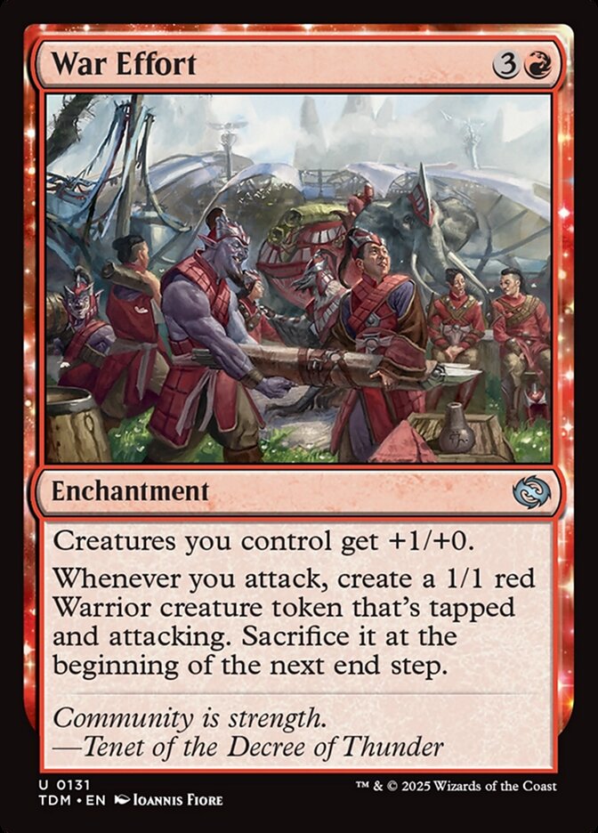 War Effort - Tarkir: Dragonstorm