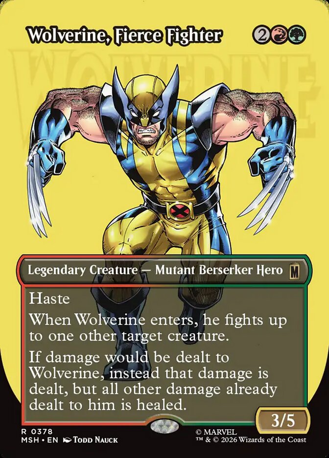 Wolverine, Fierce Fighter - Marvel Super Heroes