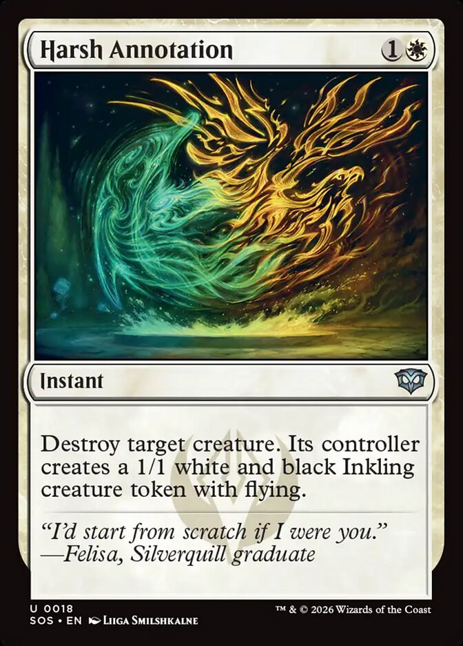 Harsh Annotation - Secrets of Strixhaven