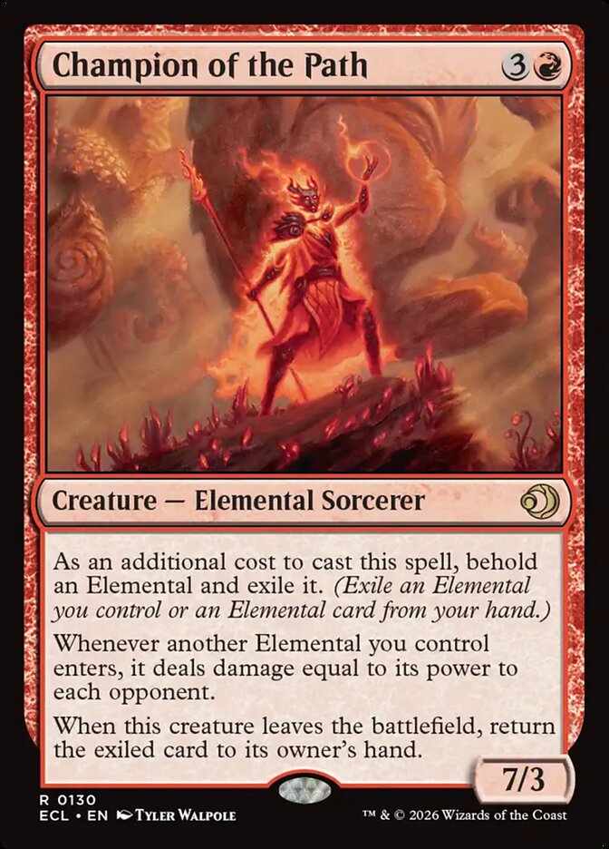 Champion of the Path - Lorwyn Eclipsed