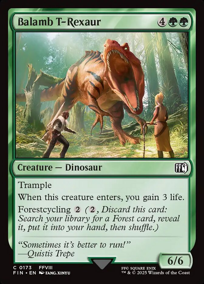 Balamb T-Rexaur - Final Fantasy