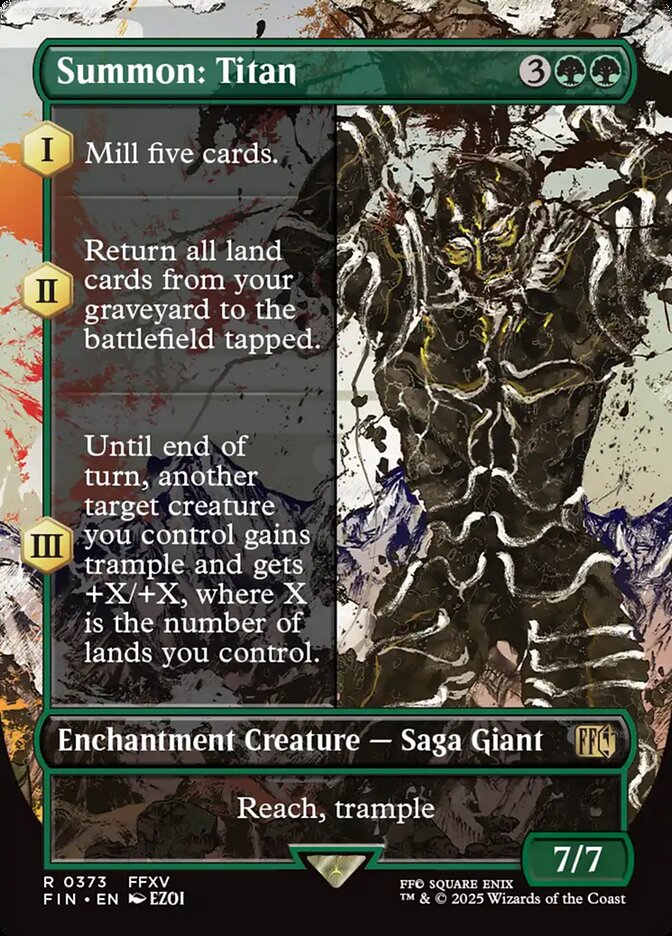 Summon: Titan - Final Fantasy
