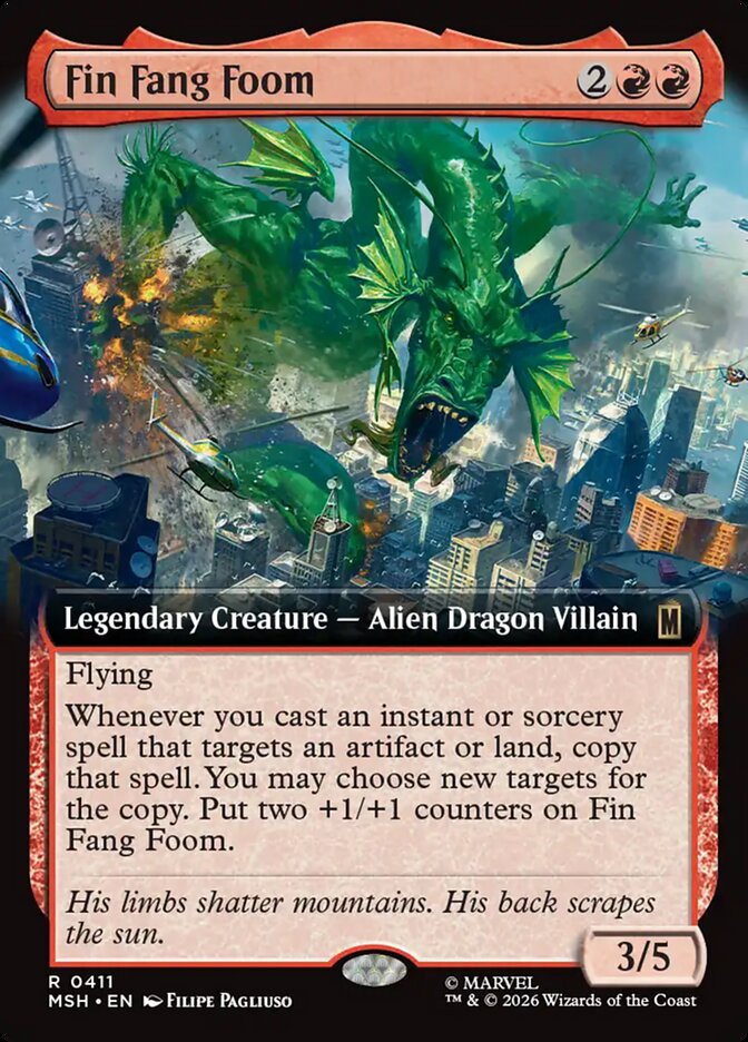 Fin Fang Foom - Marvel Super Heroes
