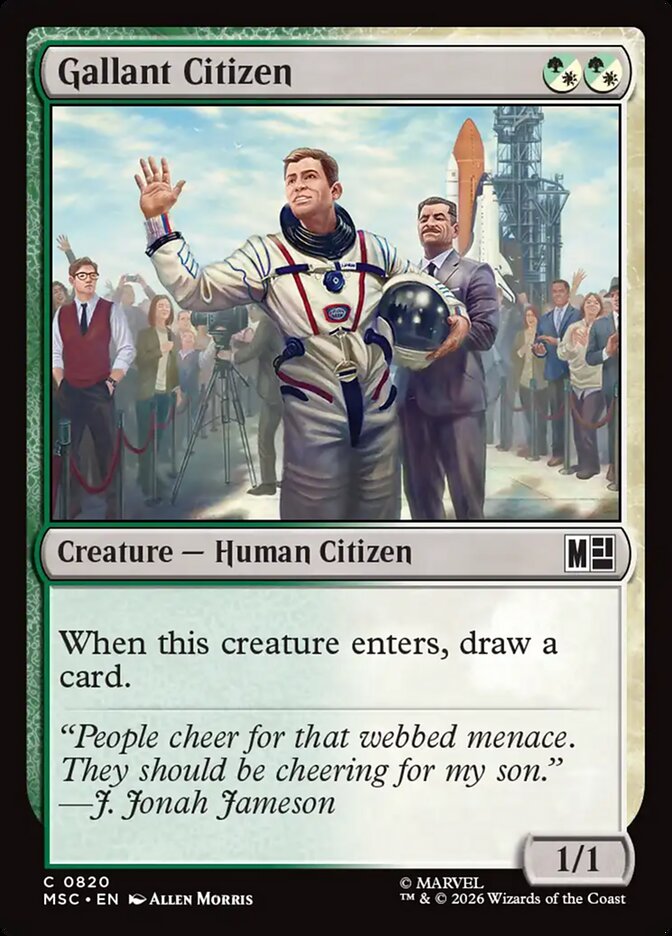 Gallant Citizen - Marvel Super Heroes Commander