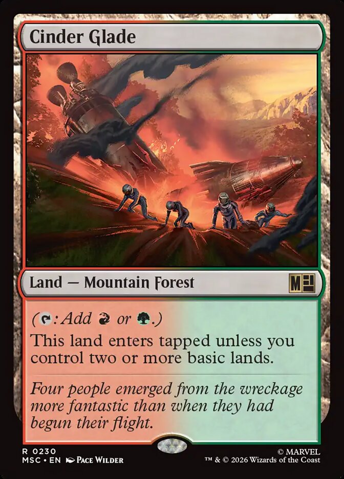 Cinder Glade - Marvel Super Heroes Commander
