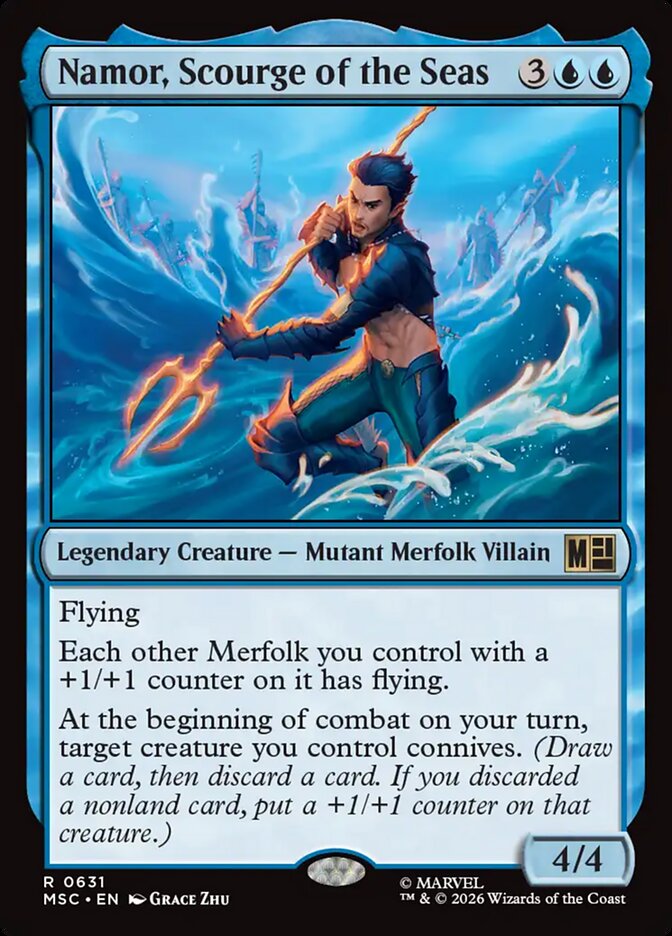 Namor, Scourge of the Seas - Marvel Super Heroes Commander
