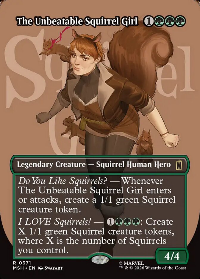 The Unbeatable Squirrel Girl - Marvel Super Heroes