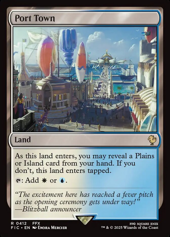 Port Town - Final Fantasy Commander