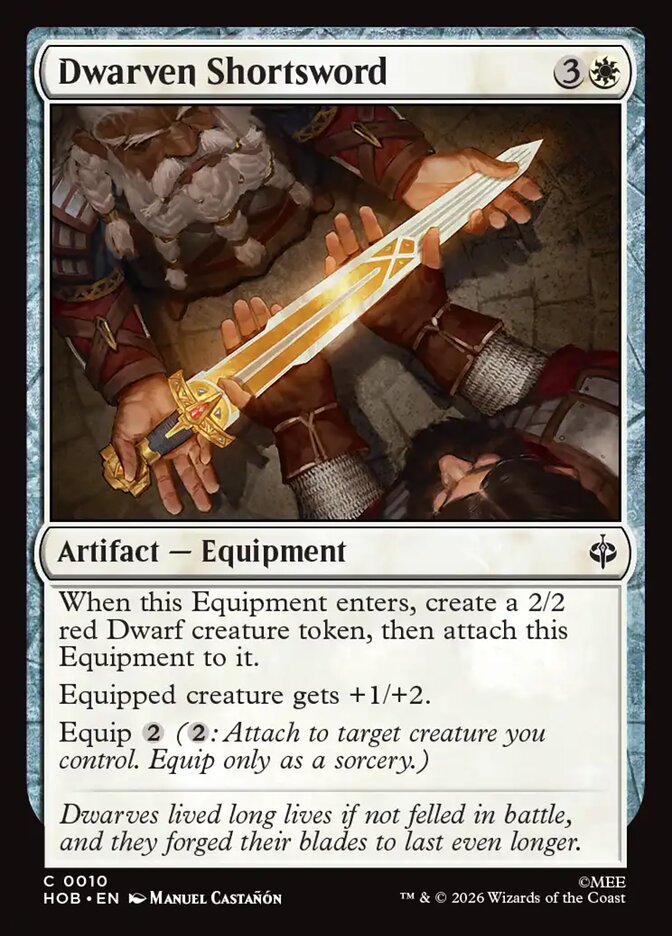 Dwarven Shortsword - The Hobbit