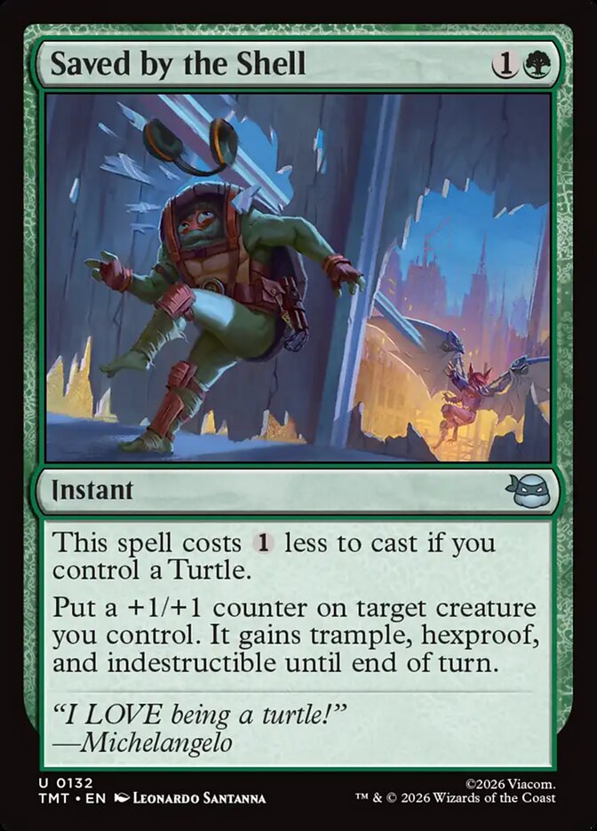 Saved by the Shell - Teenage Mutant Ninja Turtles