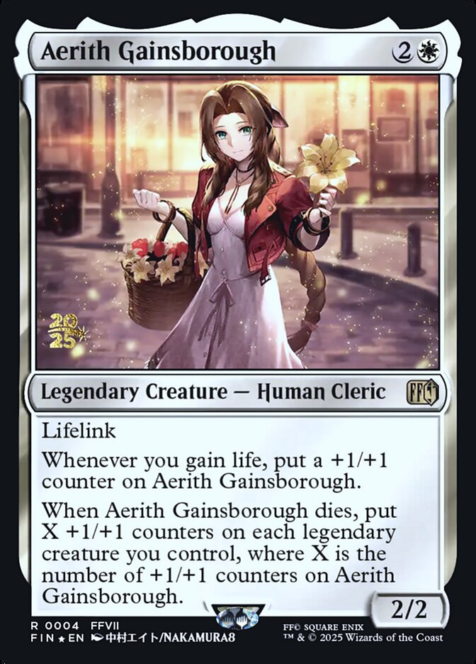 Aerith Gainsborough - Final Fantasy Promos