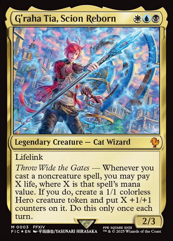 G'raha Tia, Scion Reborn - Final Fantasy Commander