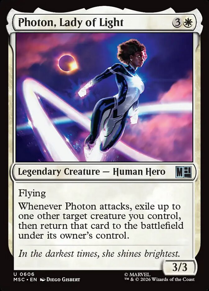 Photon, Lady of Light - Marvel Super Heroes Commander