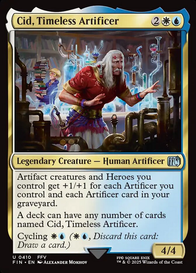 Cid, Timeless Artificer - Final Fantasy