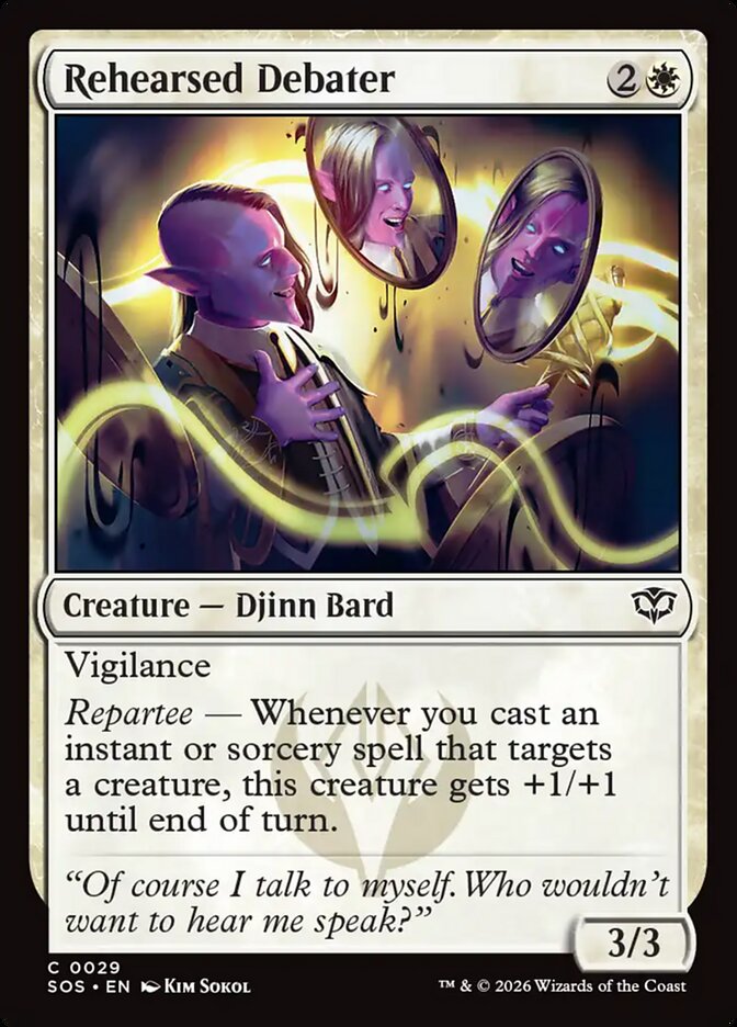 Rehearsed Debater - Secrets of Strixhaven