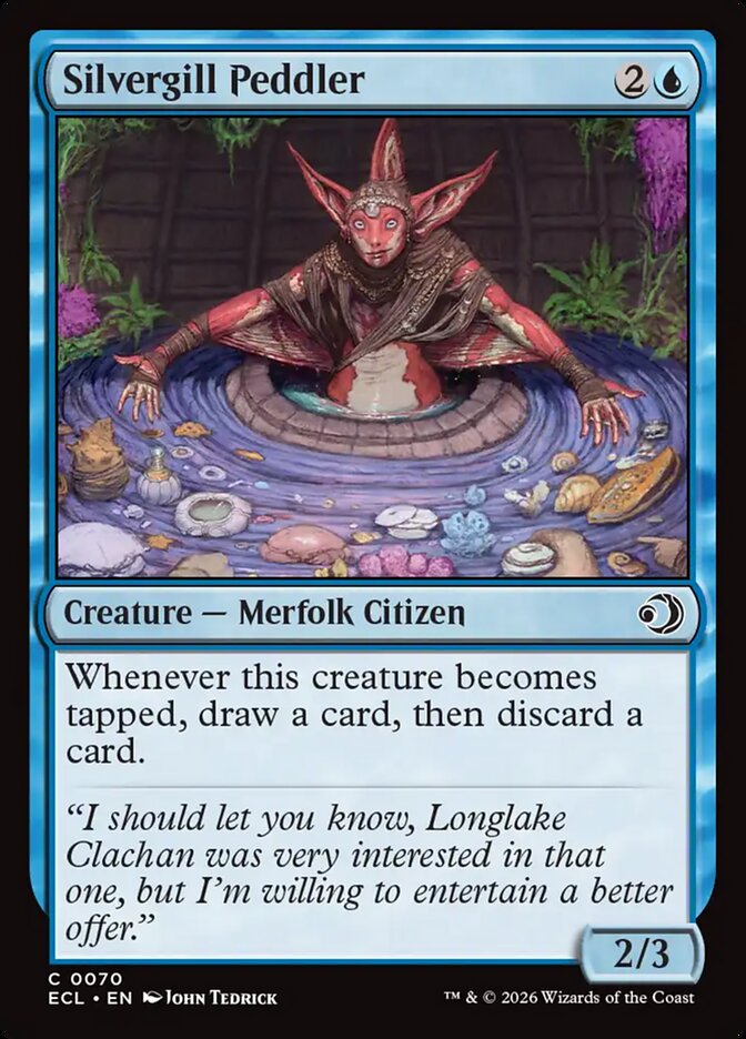 Silvergill Peddler - Lorwyn Eclipsed