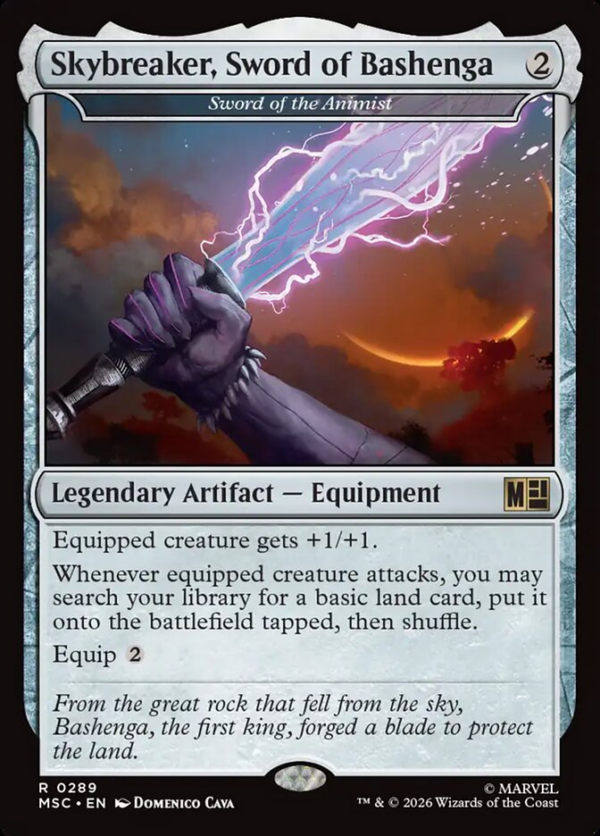 Sword of the Animist - Marvel Super Heroes Commander