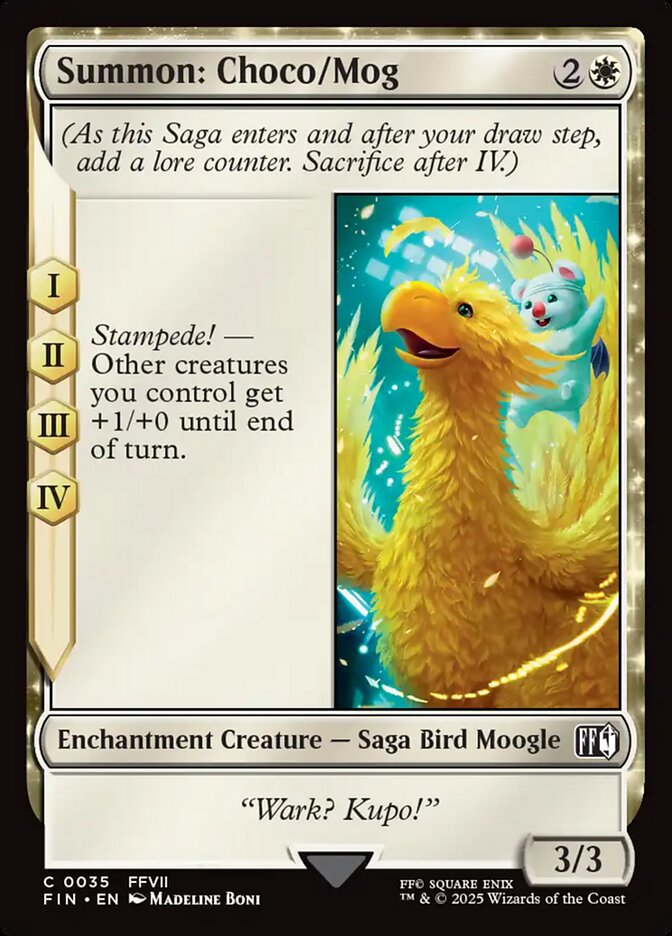 Summon: Choco/Mog - Final Fantasy