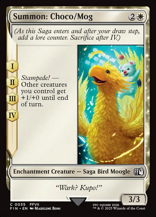 Summon: Choco/Mog - Final Fantasy