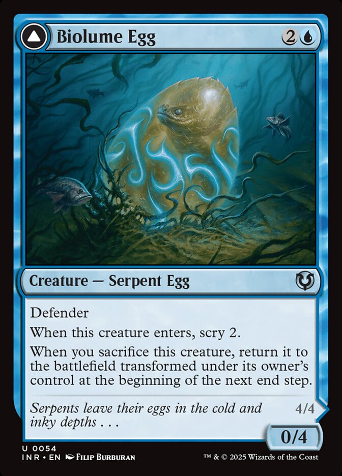 Biolume Egg // Biolume Serpent - Innistrad Remastered