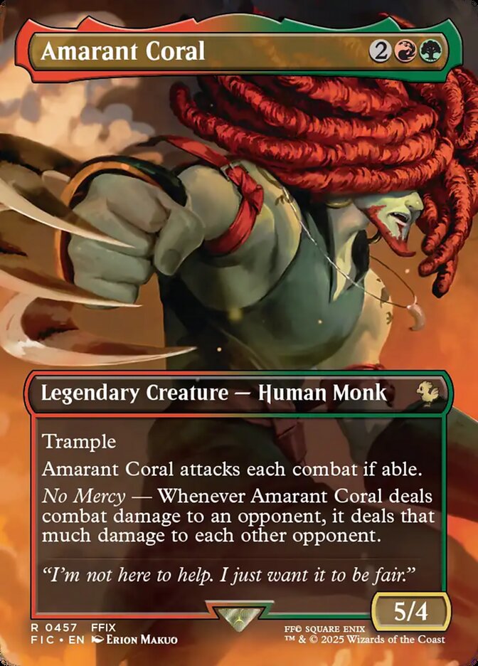 Amarant Coral - Final Fantasy Commander