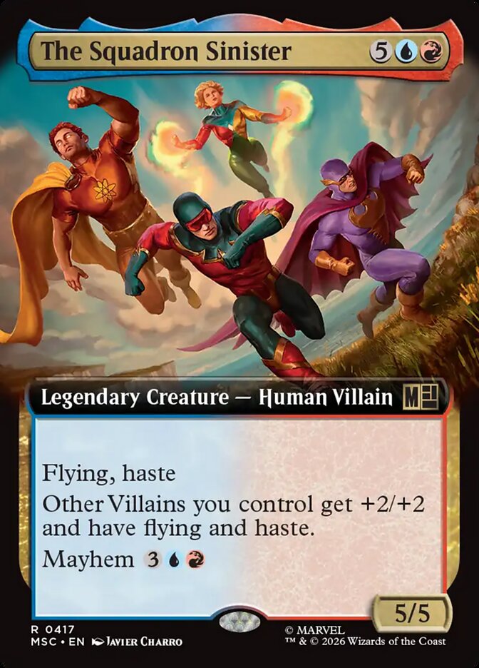The Squadron Sinister - Marvel Super Heroes Commander