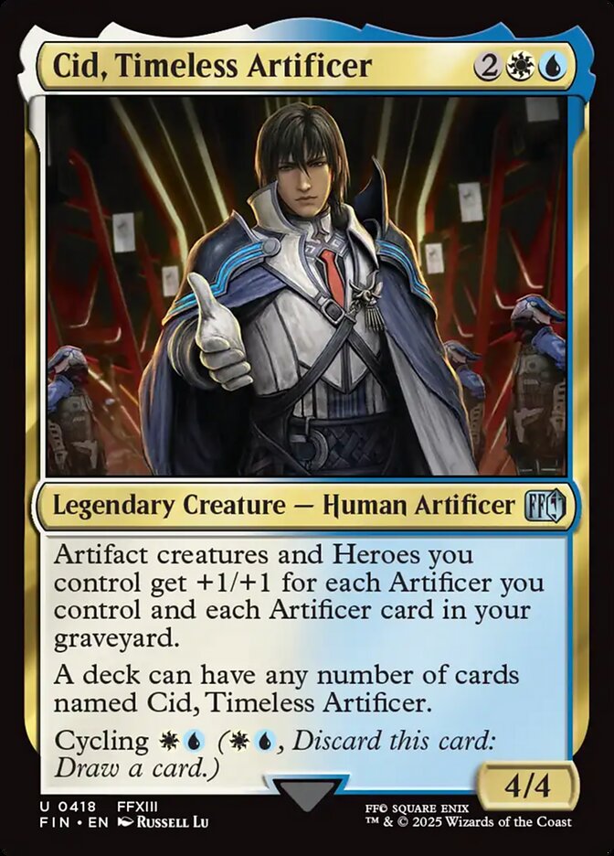 Cid, Timeless Artificer - Final Fantasy