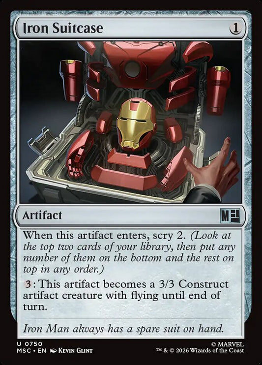 Iron Suitcase - Marvel Super Heroes Commander