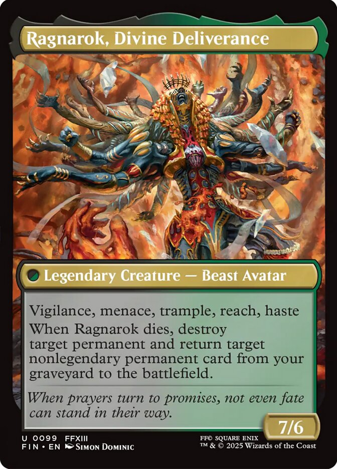Ragnarok, Divine Deliverance - Final Fantasy