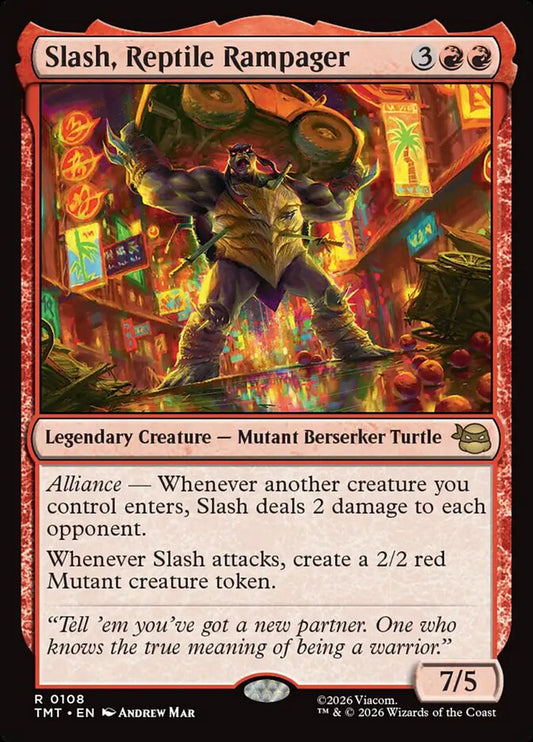 Slash, Reptile Rampager - Teenage Mutant Ninja Turtles