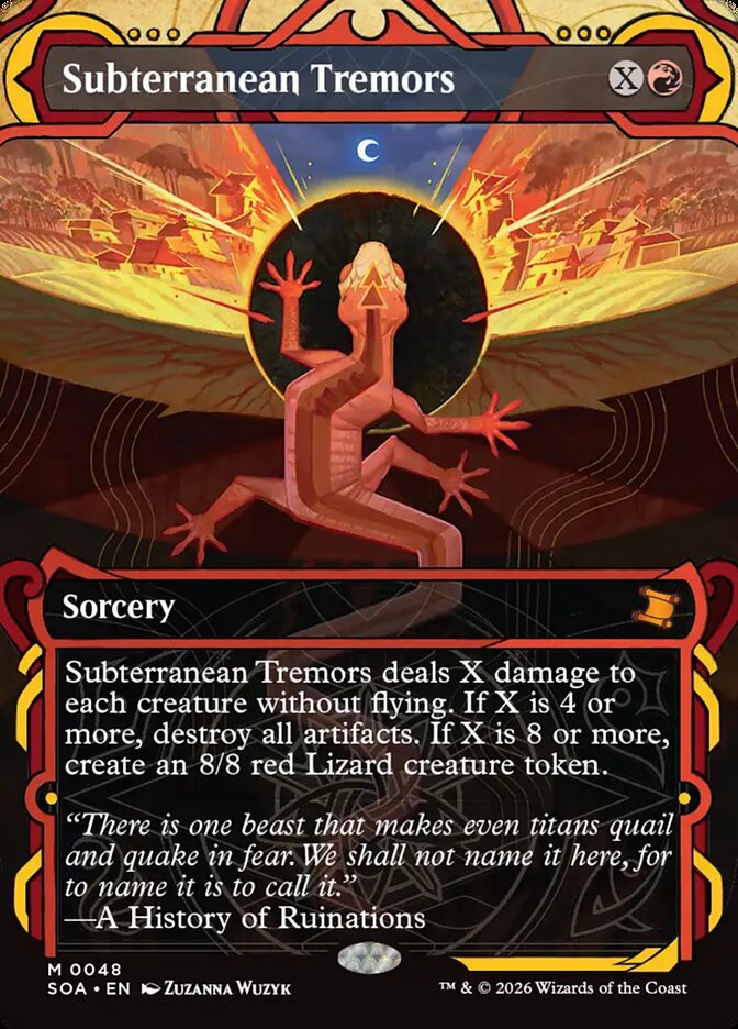Subterranean Tremors - Secrets of Strixhaven Mystical Archive