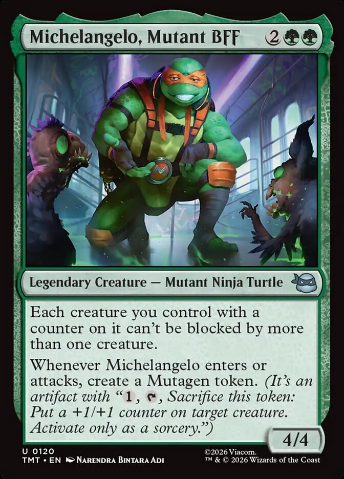 Michelangelo, Mutant BFF - Teenage Mutant Ninja Turtles