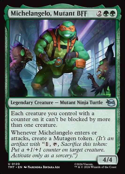 Michelangelo, Mutant BFF - Teenage Mutant Ninja Turtles