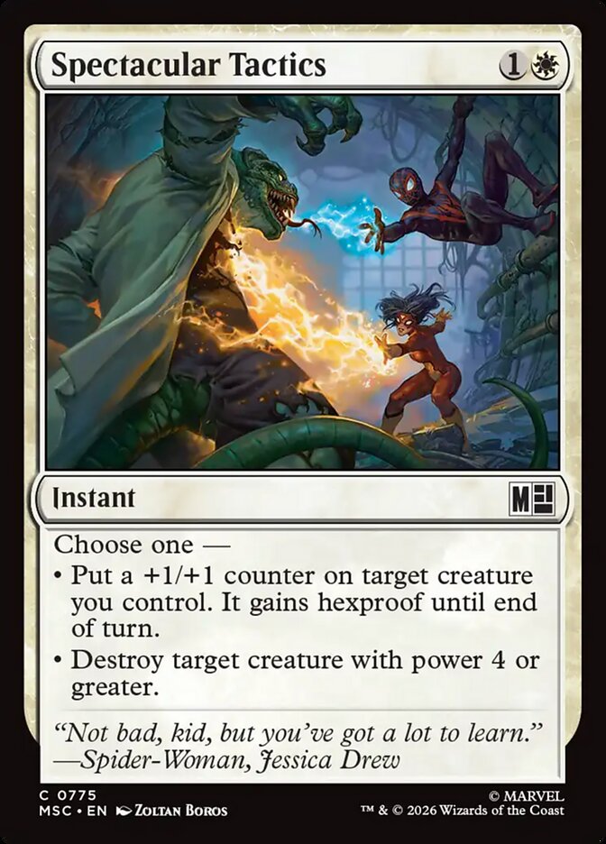 Spectacular Tactics - Marvel Super Heroes Commander