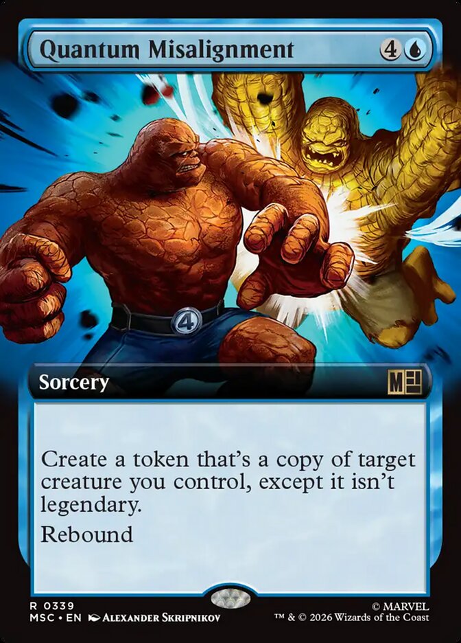 Quantum Misalignment - Marvel Super Heroes Commander