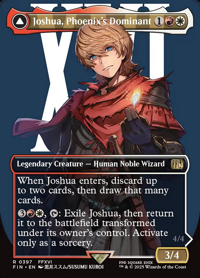 Joshua, Phoenix's Dominant // Phoenix, Warden of Fire - Final Fantasy