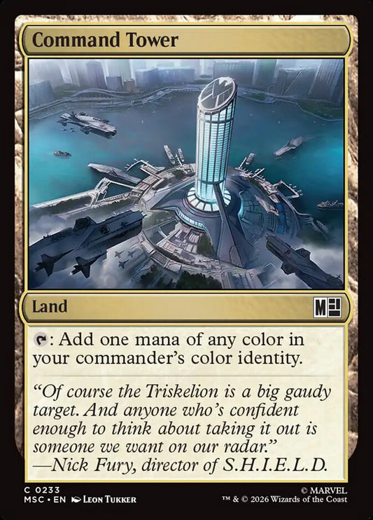 Command Tower - Marvel Super Heroes Commander