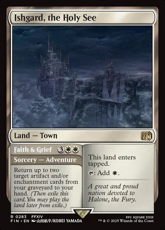 Ishgard, the Holy See // Faith & Grief - Final Fantasy