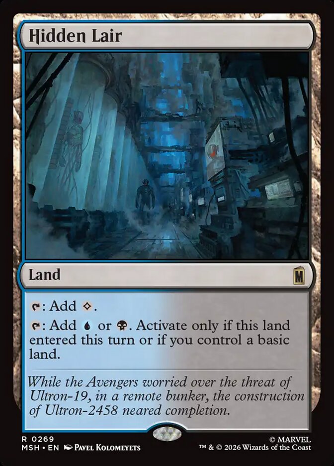 Hidden Lair - Marvel Super Heroes