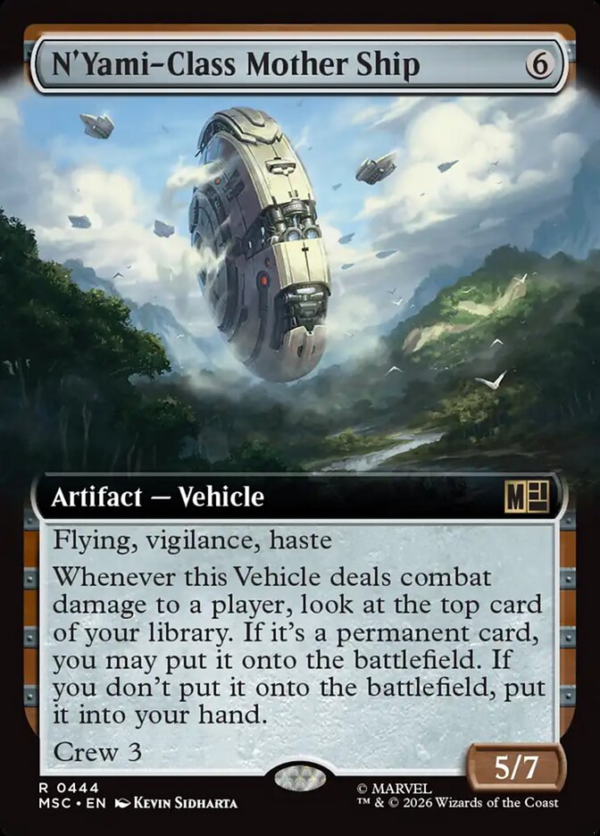 N'Yami-Class Mother Ship - Marvel Super Heroes Commander
