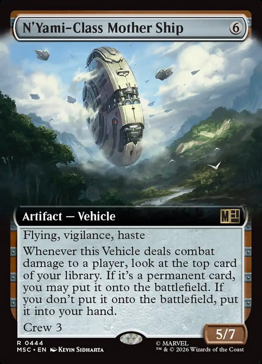 N'Yami-Class Mother Ship - Marvel Super Heroes Commander