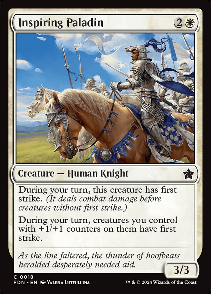 Inspiring Paladin - Foundations