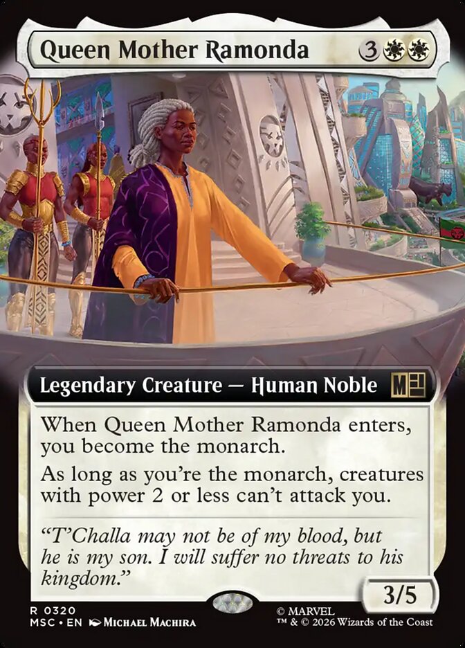 Queen Mother Ramonda - Marvel Super Heroes Commander