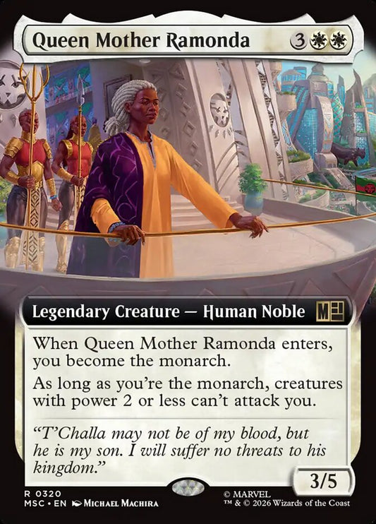 Queen Mother Ramonda - Marvel Super Heroes Commander